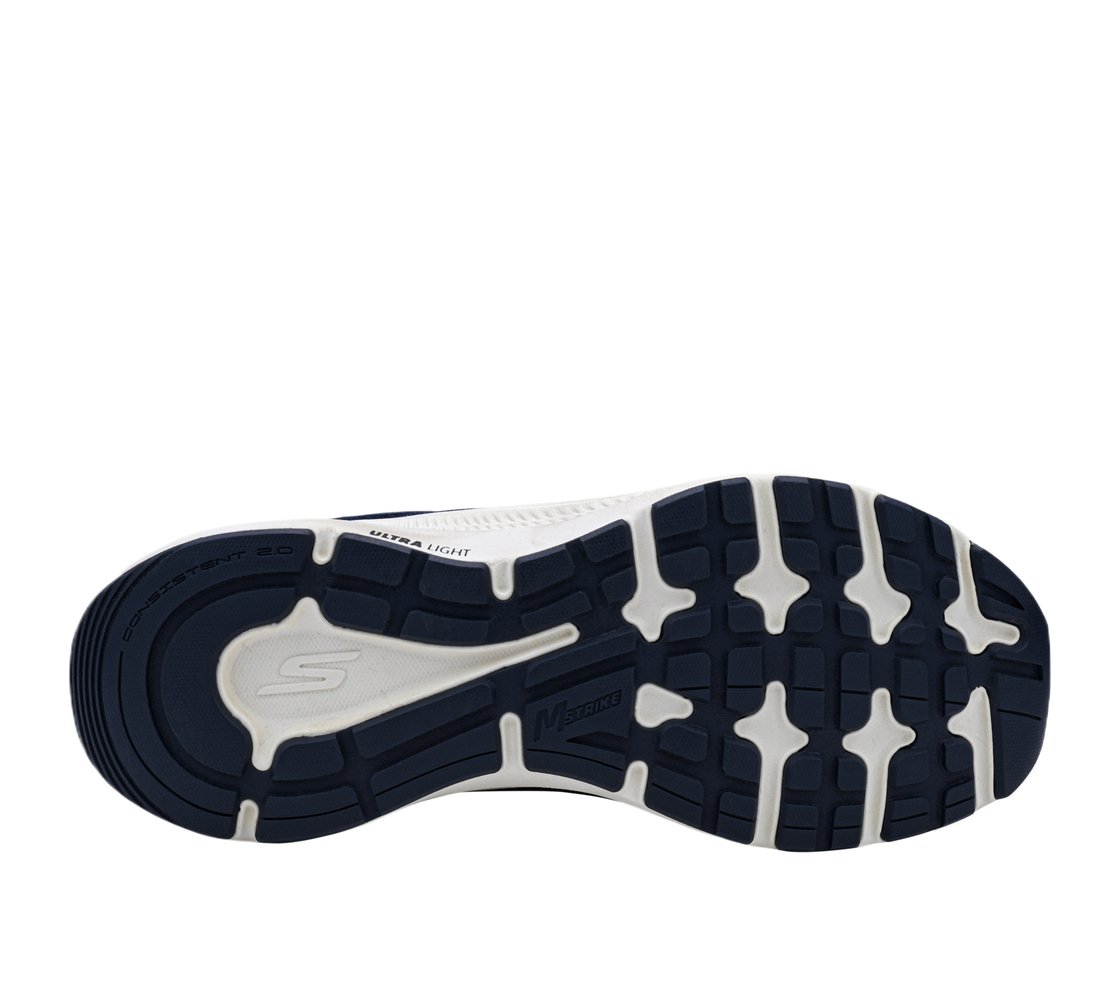 GO RUN CONSISTENT 2, NAVY/PURPLE Footwear Bottom View