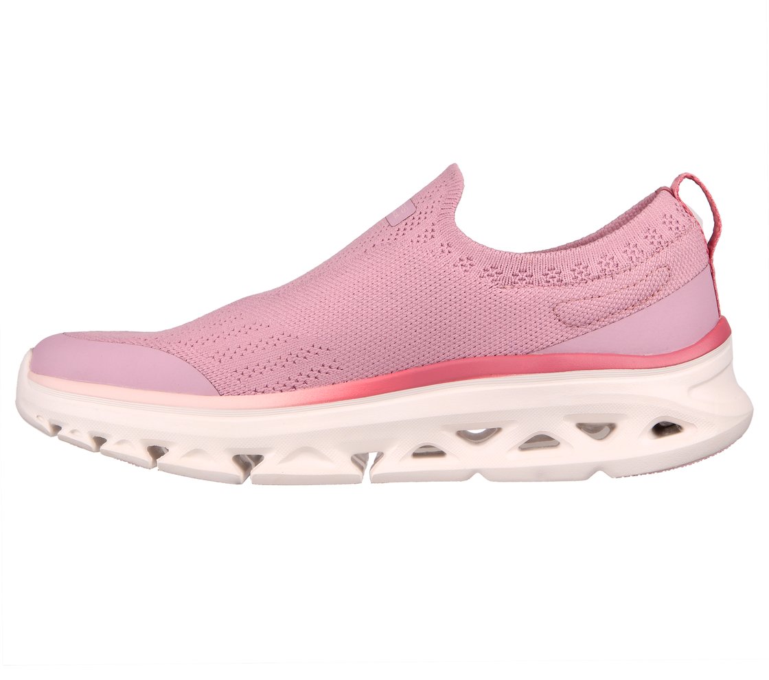 GO RUN GLIDE-STEP FLEX - ZULA, PPINK Footwear Left View