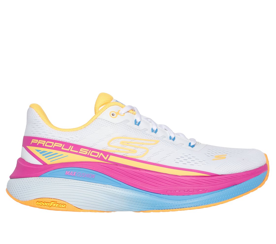 MAX CUSHIONING PROPULSION, WHITE ORANGE