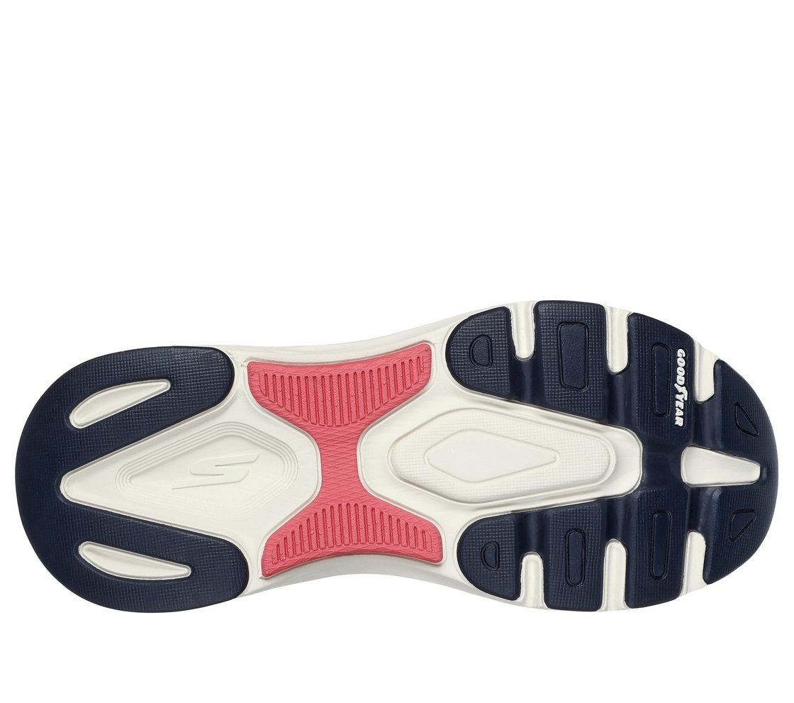 MAX CUSHIONING ARCH FIT - SWI, NAVY/PINK Footwear Bottom View