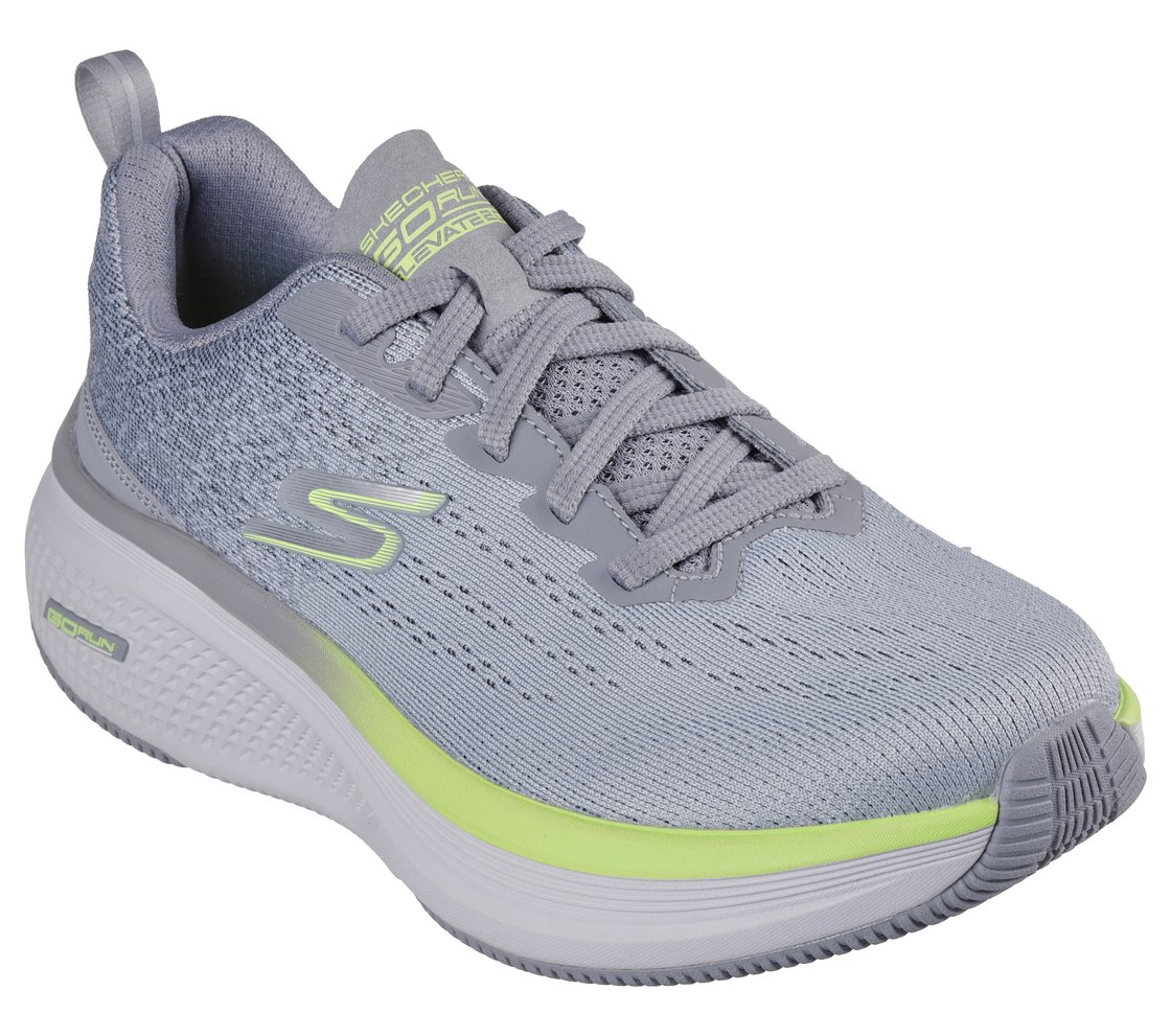 GO RUN ELEVATE 2, GREY/LIME Footwear Right View