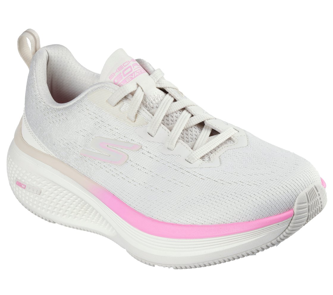 GO RUN ELEVATE 2, OFF WHITE/PINK Footwear Right View
