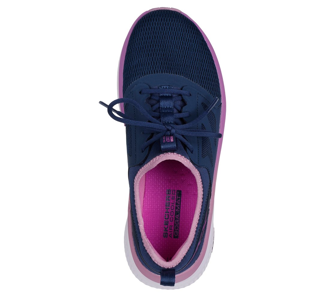 GO RUN ELEVATE 2.0 - ARTESIA, NAVY/PURPLE Footwear Top View