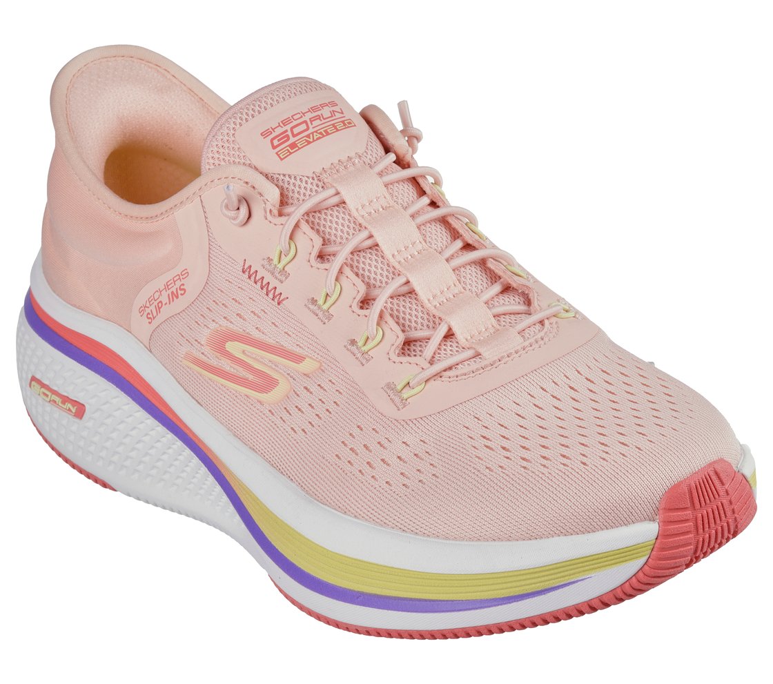 GO RUN ELEVATE 2.0 - BANYAN, PEACH Footwear Right View