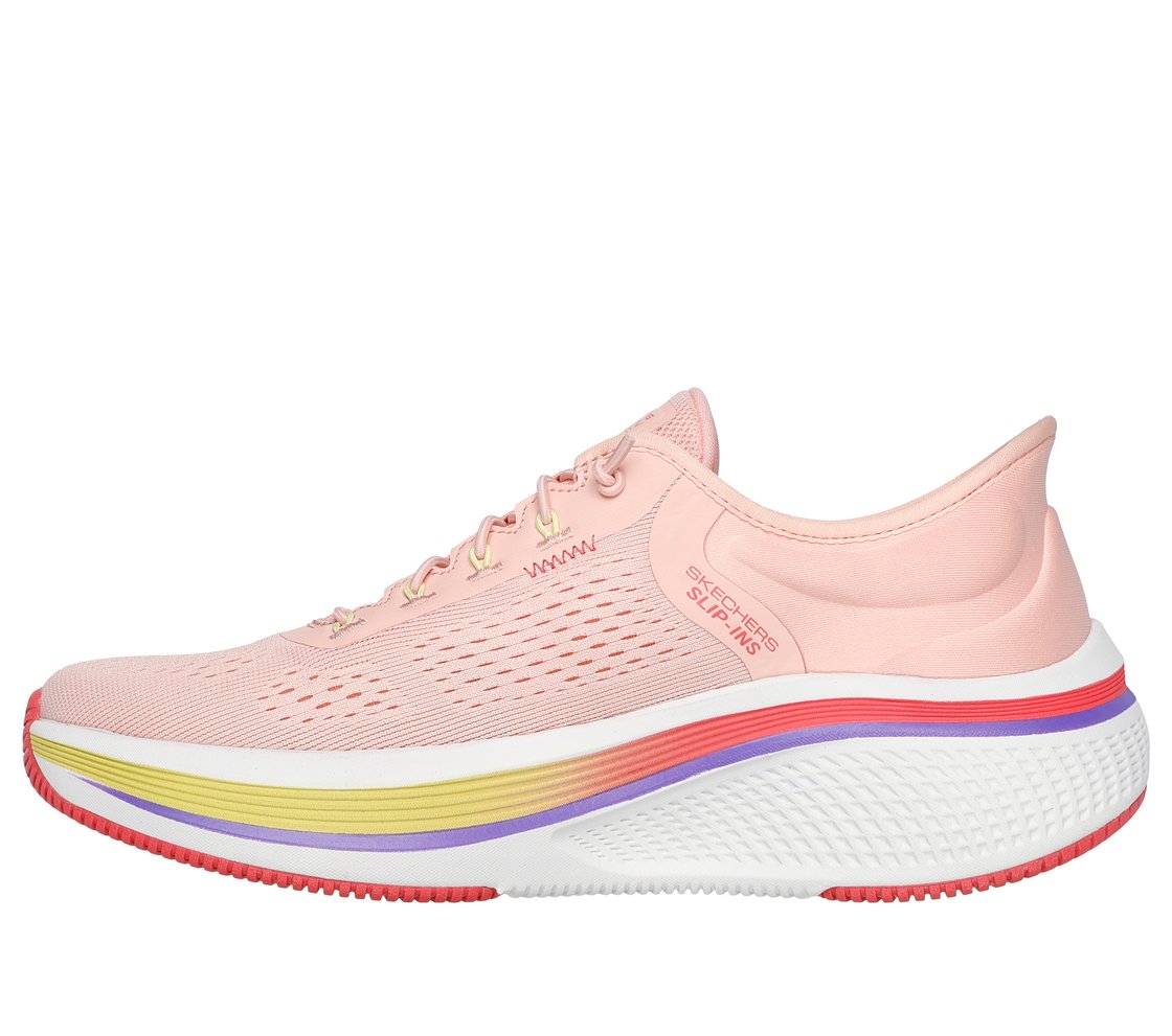 GO RUN ELEVATE 2.0 - BANYAN, PEACH Footwear Left View