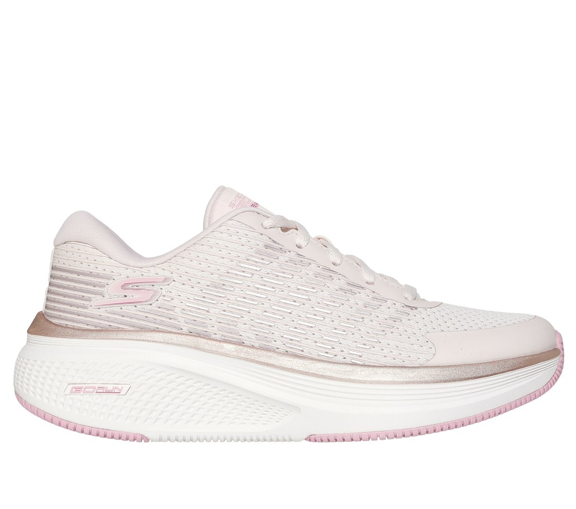 GO RUN ELEVATE 2, NATURAL/PINK Footwear Lateral View