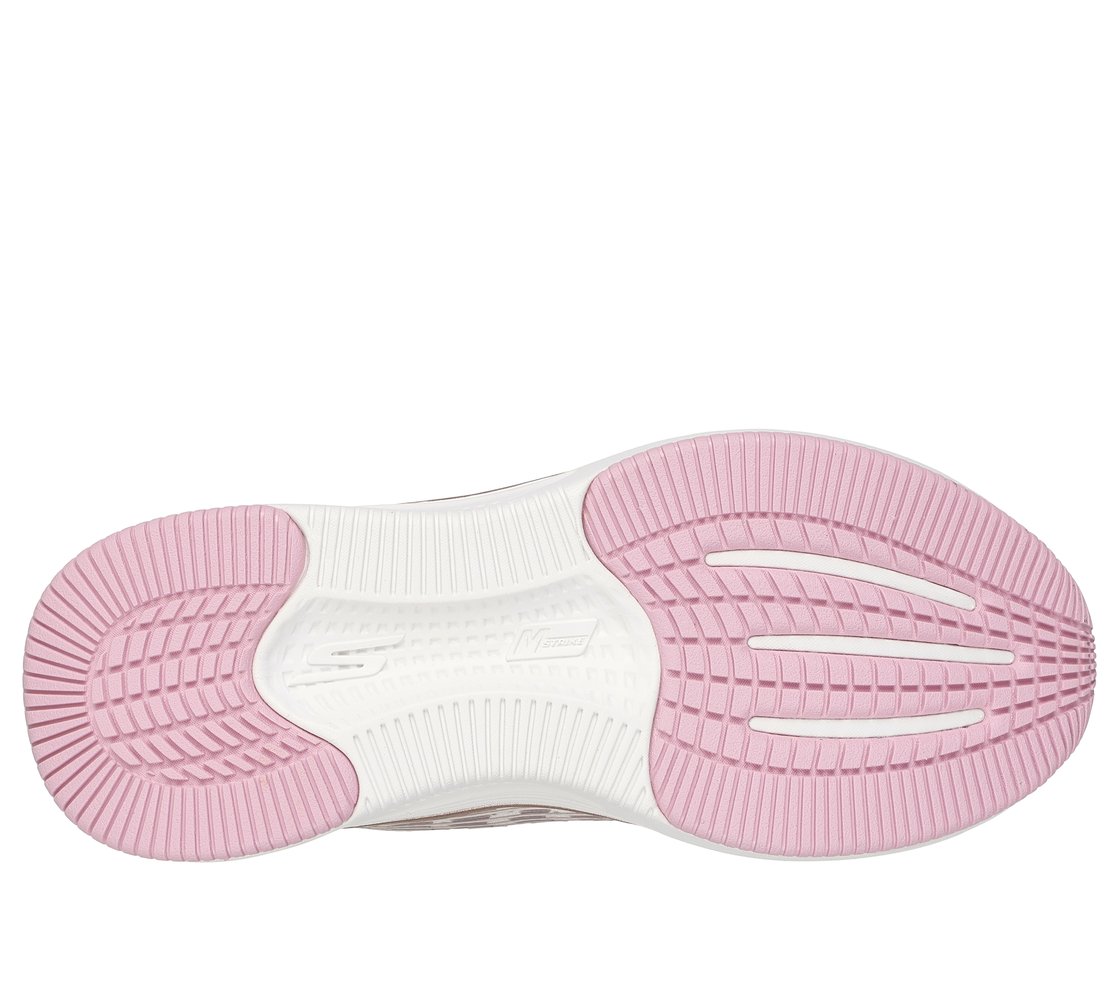GO RUN ELEVATE 2, NATURAL/PINK Footwear Bottom View