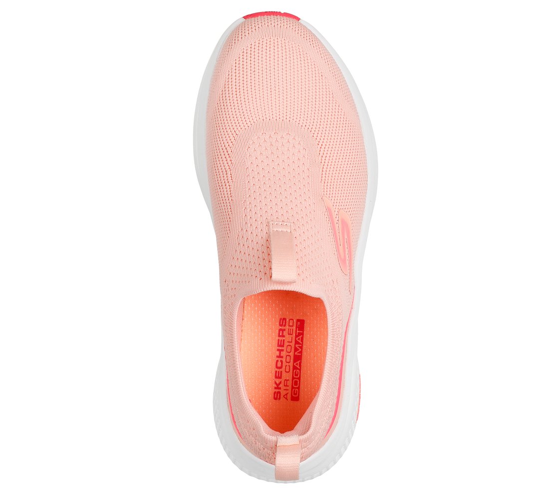 GO RUN ELEVATE 2.0 - CADENA, PEACH Footwear Top View