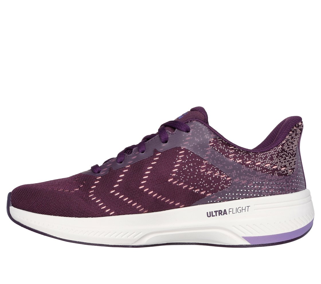 GO RUN PULSE 2.0 - BOUNDLESS, BURGUNDY Footwear Left View