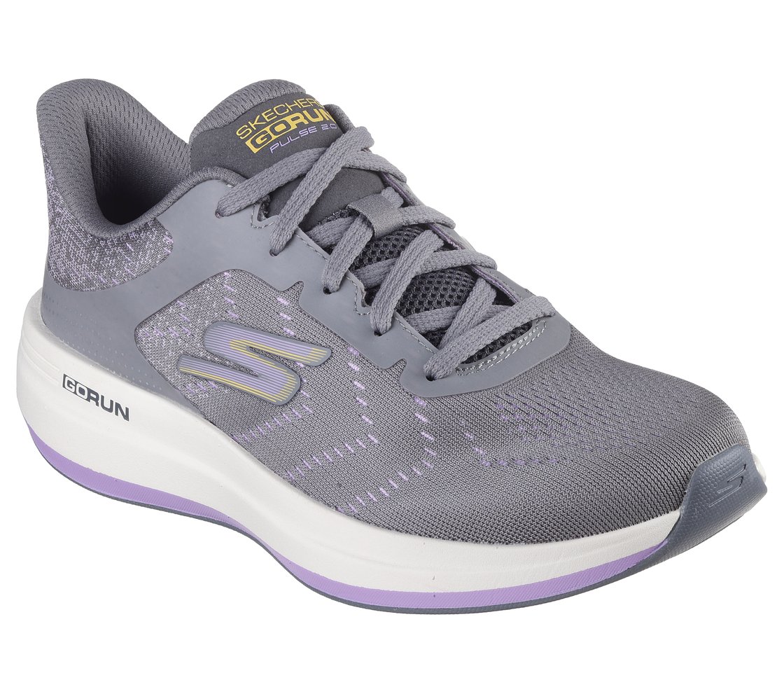 GO RUN PULSE 2.0 - BOUNDLESS, GRAY/LAVENDER Footwear Right View