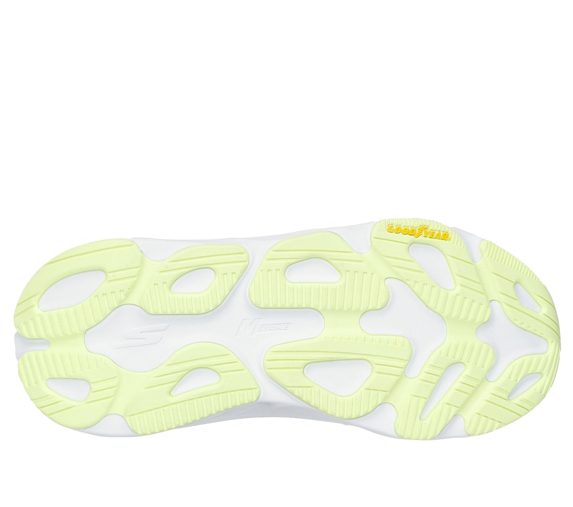 MAX RUN, WHITE/MULTI Footwear Bottom View