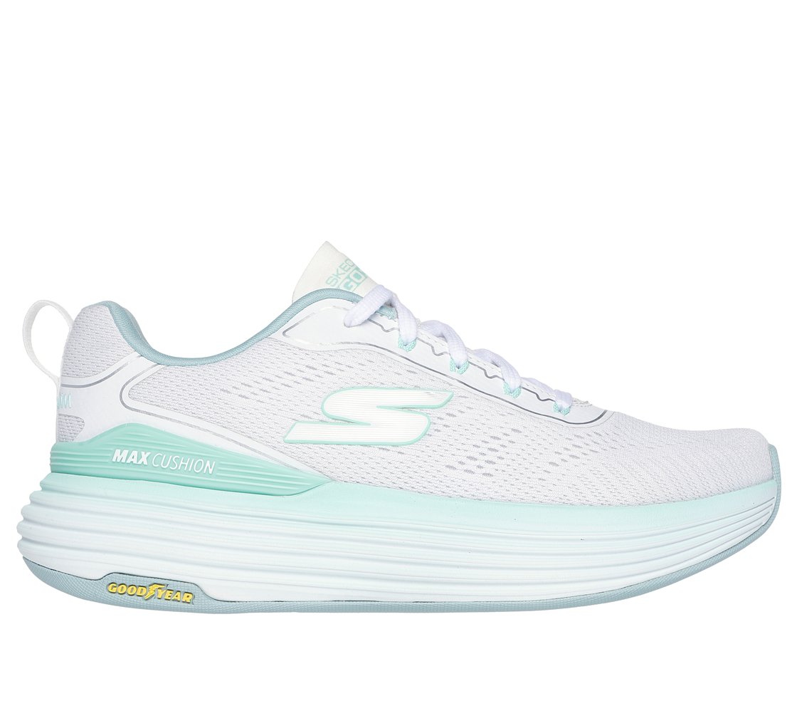 MAX CUSHIONING SUSPENSION - H, WHITE/MINT Footwear Lateral View