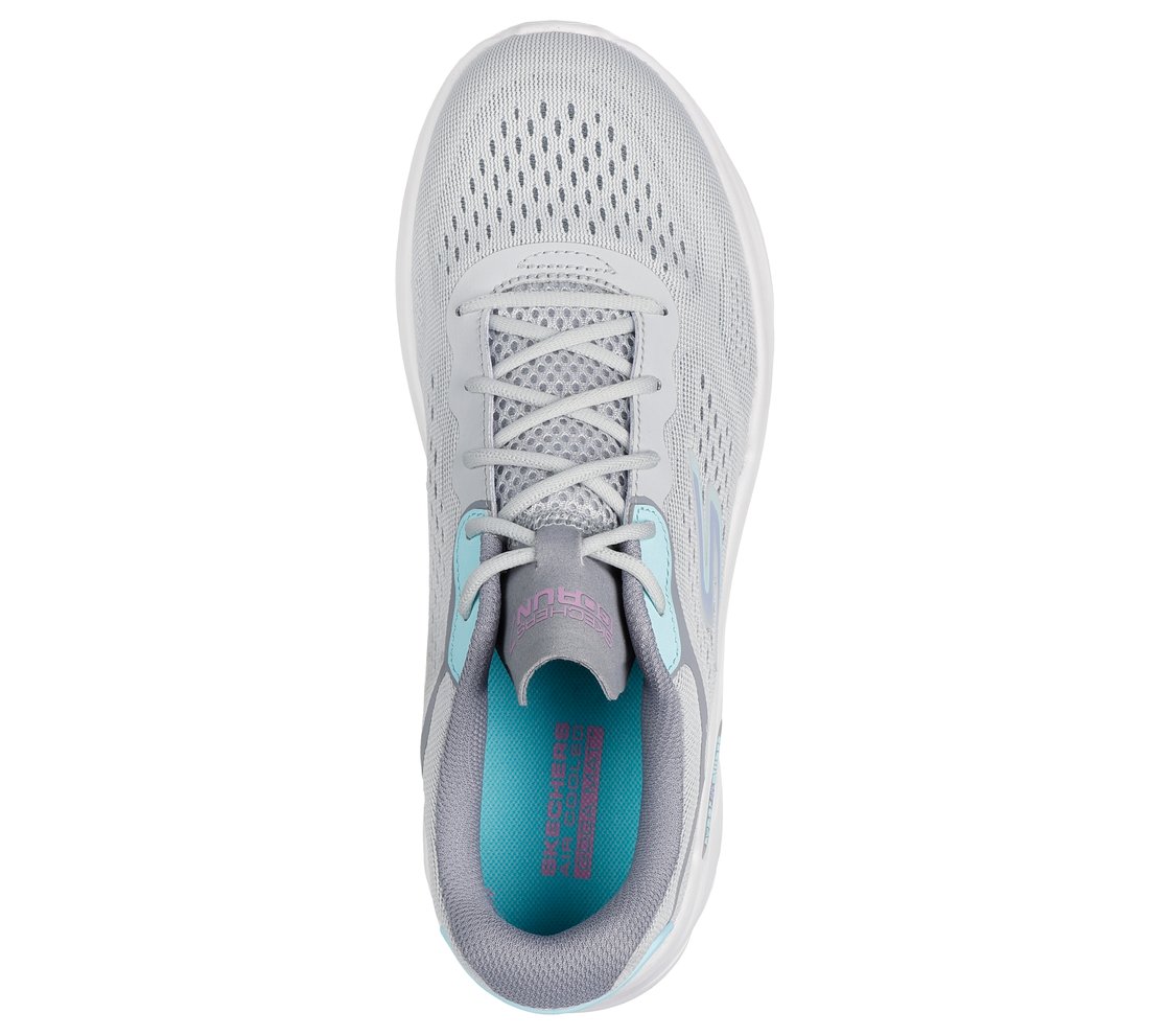 GO RUN 7.0 - ESCAPE, GREY/LAVENDER Footwear Top View