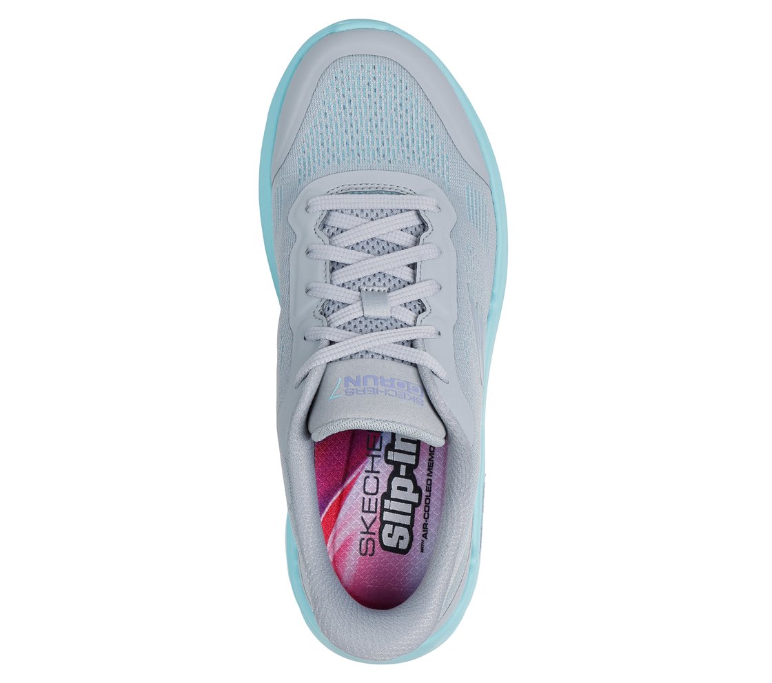 GO RUN 7.0 - BENTON, GRAY/LIGHT BLUE