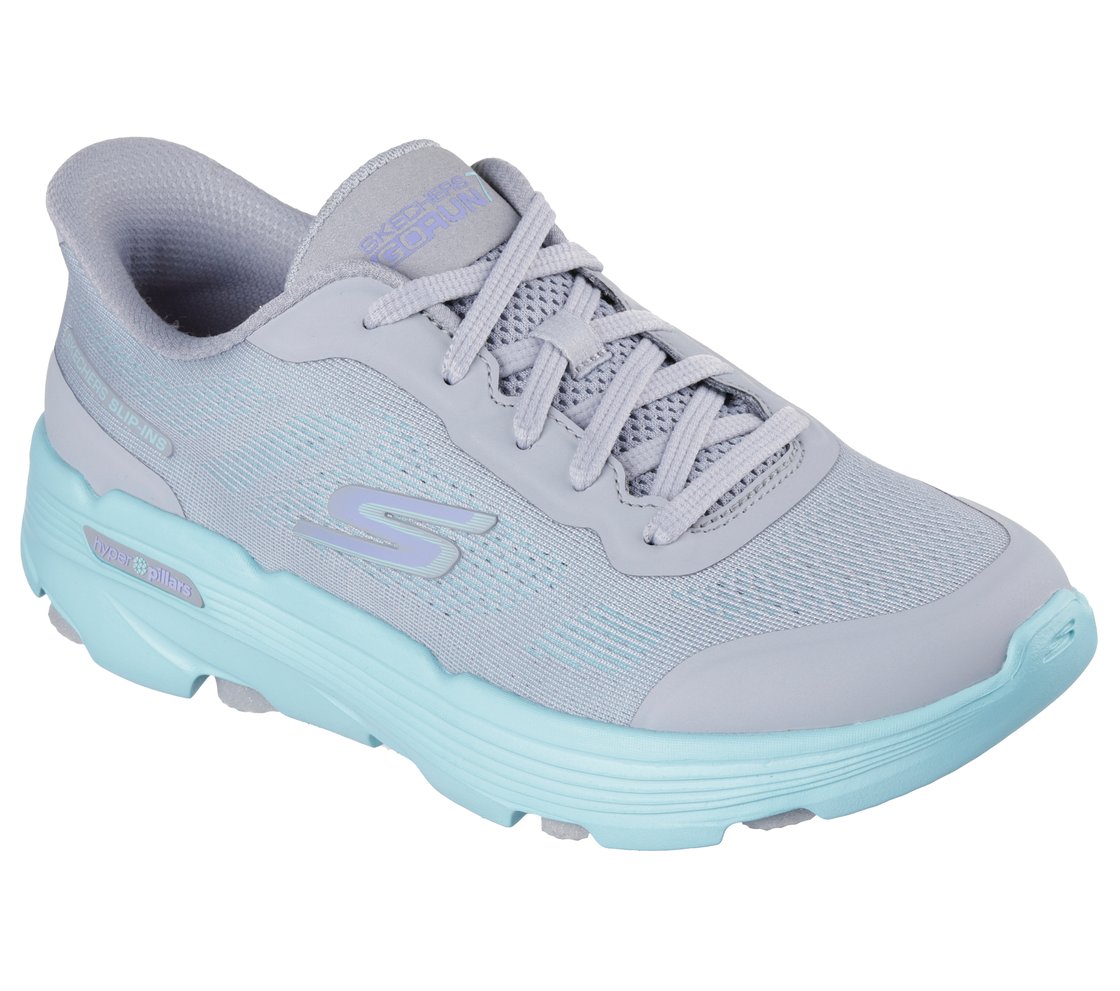 GO RUN 7.0 - BENTON, GRAY/LIGHT BLUE