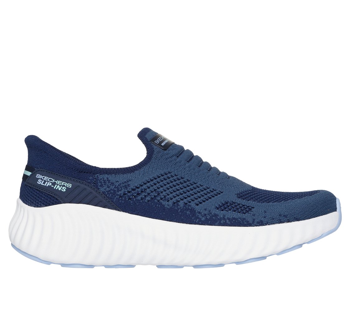 GO RUN NOW - BRIAR, NAVY/BLUE Footwear Lateral View