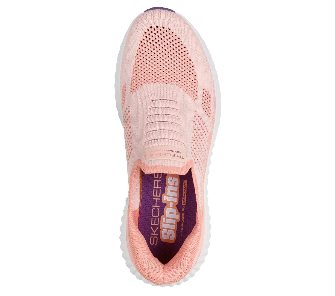 GO RUN NOW - BRIAR, PEACH Footwear Top View
