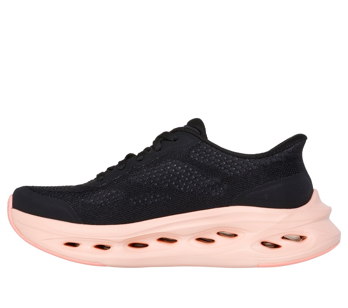 MAX CUSHIONING GLIDE-STEP - H, BLACK/PURPLE