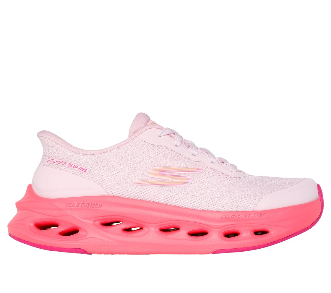 MAX CUSHIONING GLIDE-STEP - H, LT.PINK Footwear Lateral View