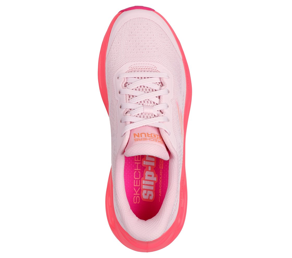 MAX CUSHIONING GLIDE-STEP - H, LT.PINK Footwear Top View