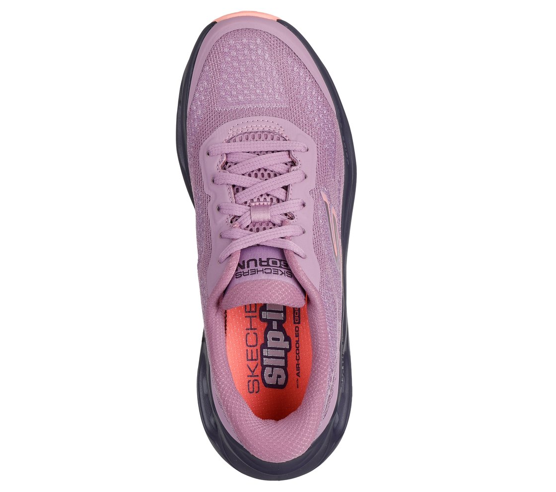 MAX CUSHIONING GLIDE-STEP - H, MAUVE Footwear Top View