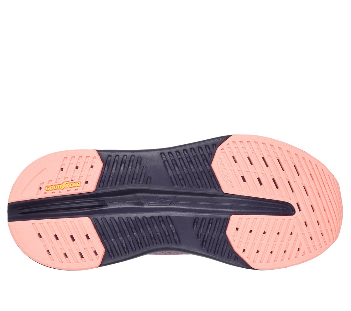 MAX CUSHIONING GLIDE-STEP - H, MAUVE Footwear Bottom View