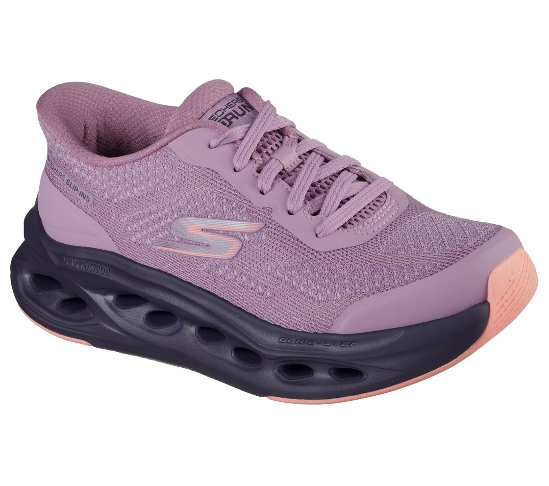 MAX CUSHIONING GLIDE-STEP - H, MAUVE Footwear Right View