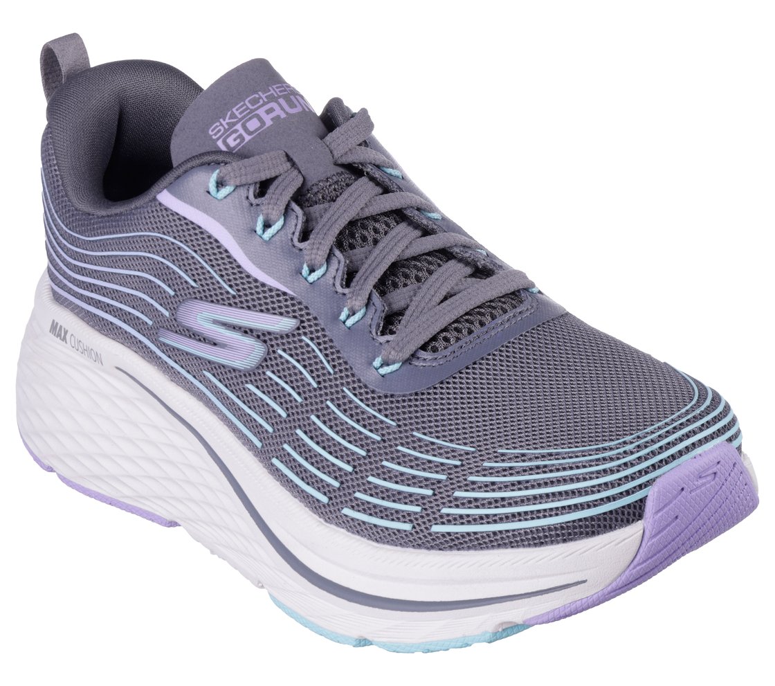 MAX CUSHIONING ELITE 2, CHAR/LAVENDAR Footwear Right View