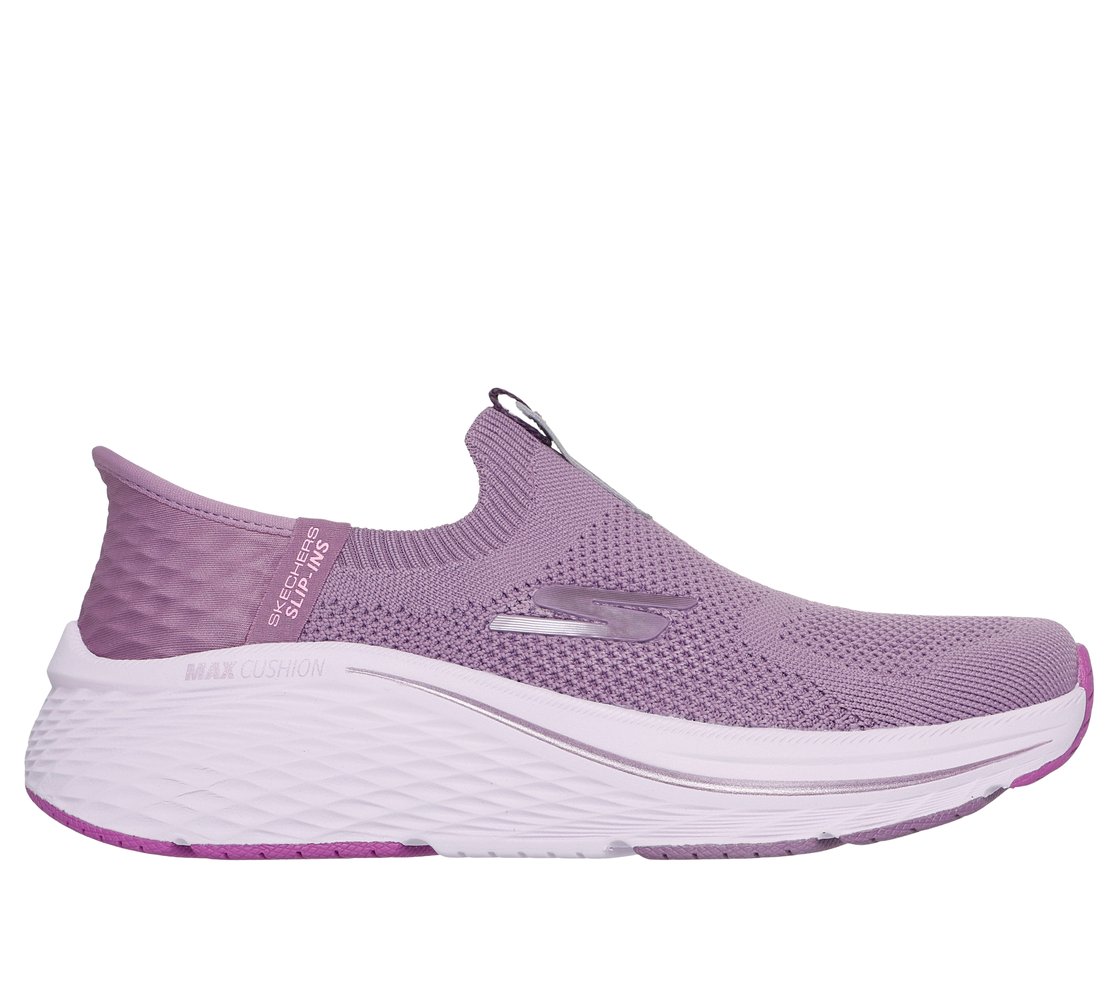 MAX CUSHIONING ELITE 2.0 - ET, PURPLE Footwear Lateral View