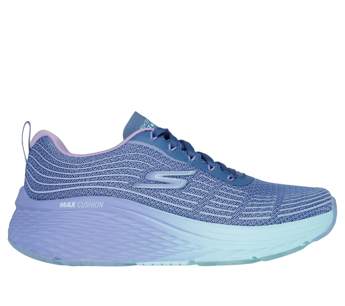 MAX CUSHIONING ELITE 2.0 - SP, BLUE/LAVENDER Footwear Lateral View