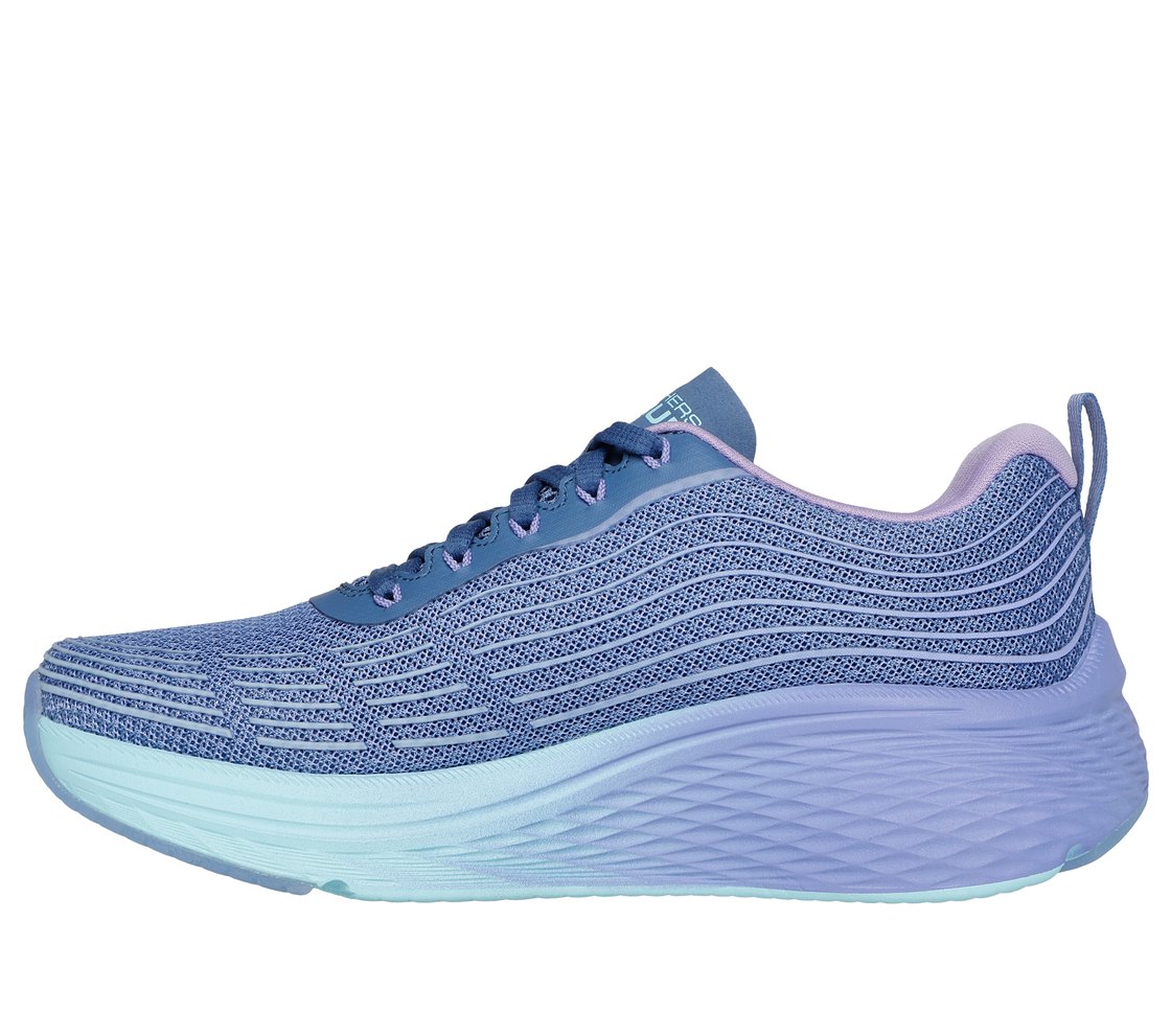 MAX CUSHIONING ELITE 2.0 - SP, BLUE/LAVENDER Footwear Left View