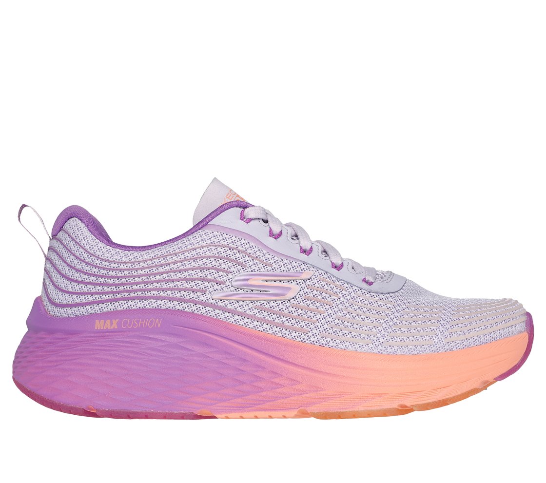 MAX CUSHIONING ELITE 2.0 - SP, PURPLE/ORANGE Footwear Lateral View