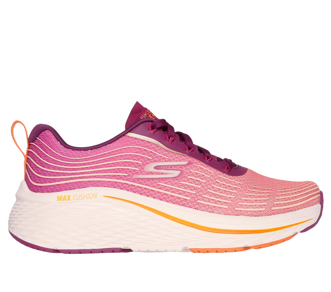 MAX CUSHIONING ELITE 2, RASPBERRY Footwear Lateral View