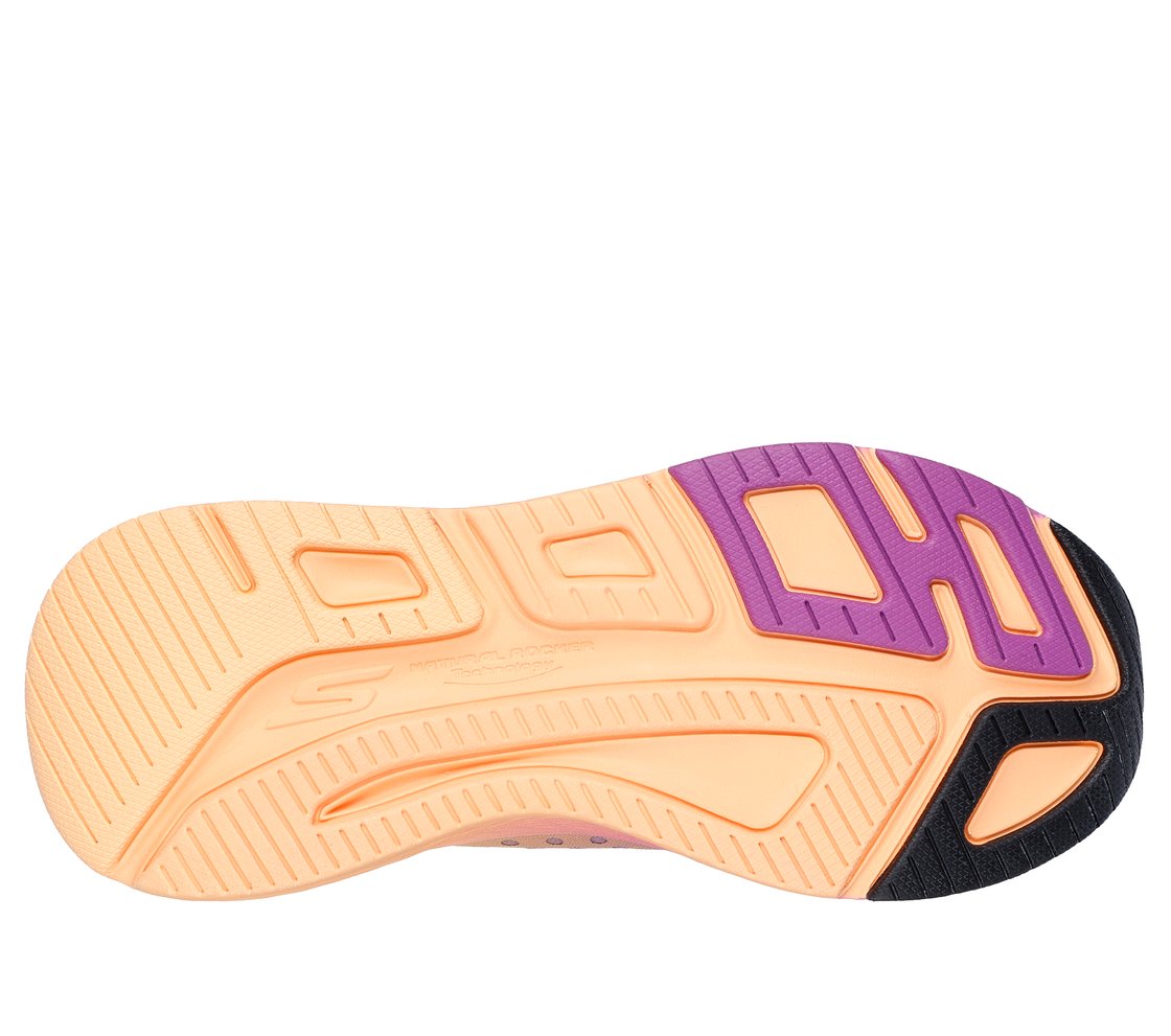 MAX CUSHIONING ELITE 2, ORANGE Footwear Bottom View