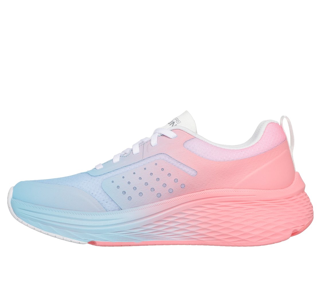 MAX CUSHIONING ELITE 2, PINK/BLUE Footwear Left View