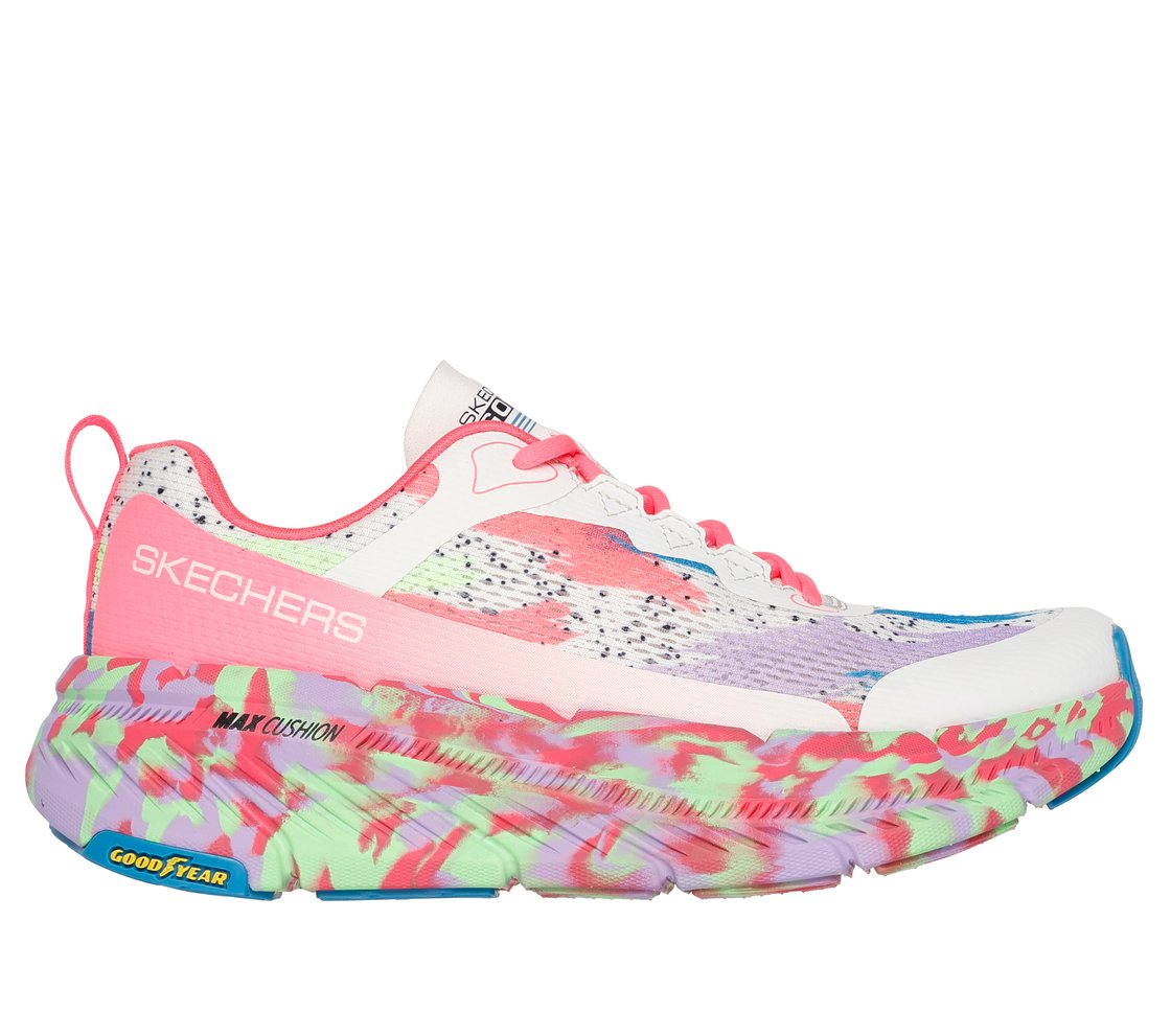 MAX CUSHIONING PREMIER 2, CORAL/MULTI TRIM Footwear Lateral View