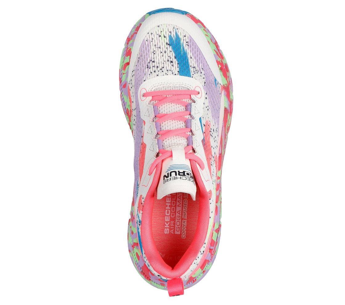 MAX CUSHIONING PREMIER 2, CORAL/MULTI TRIM Footwear Top View