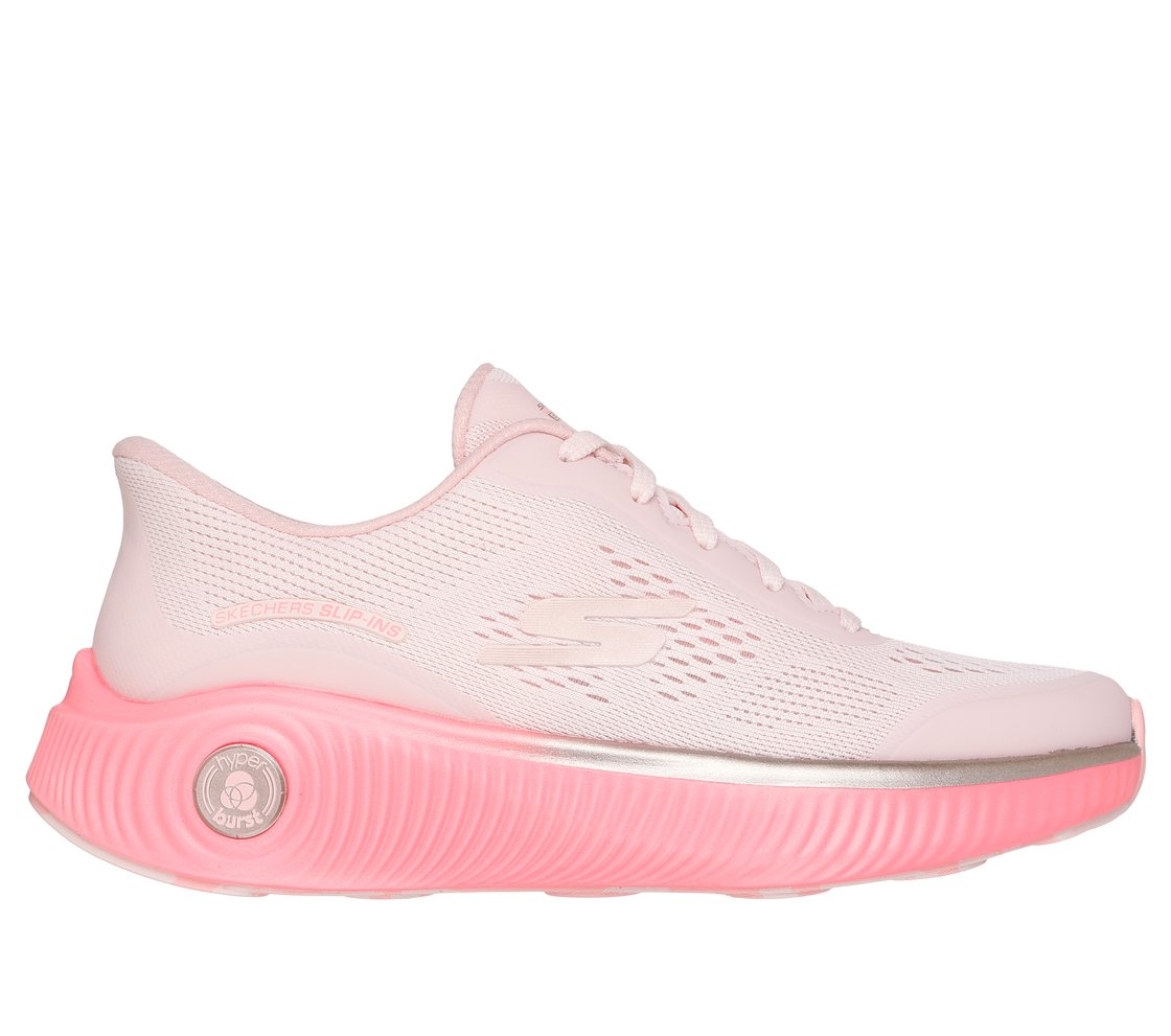 GO RUN ANYWHERE, LT.PINK Footwear Lateral View
