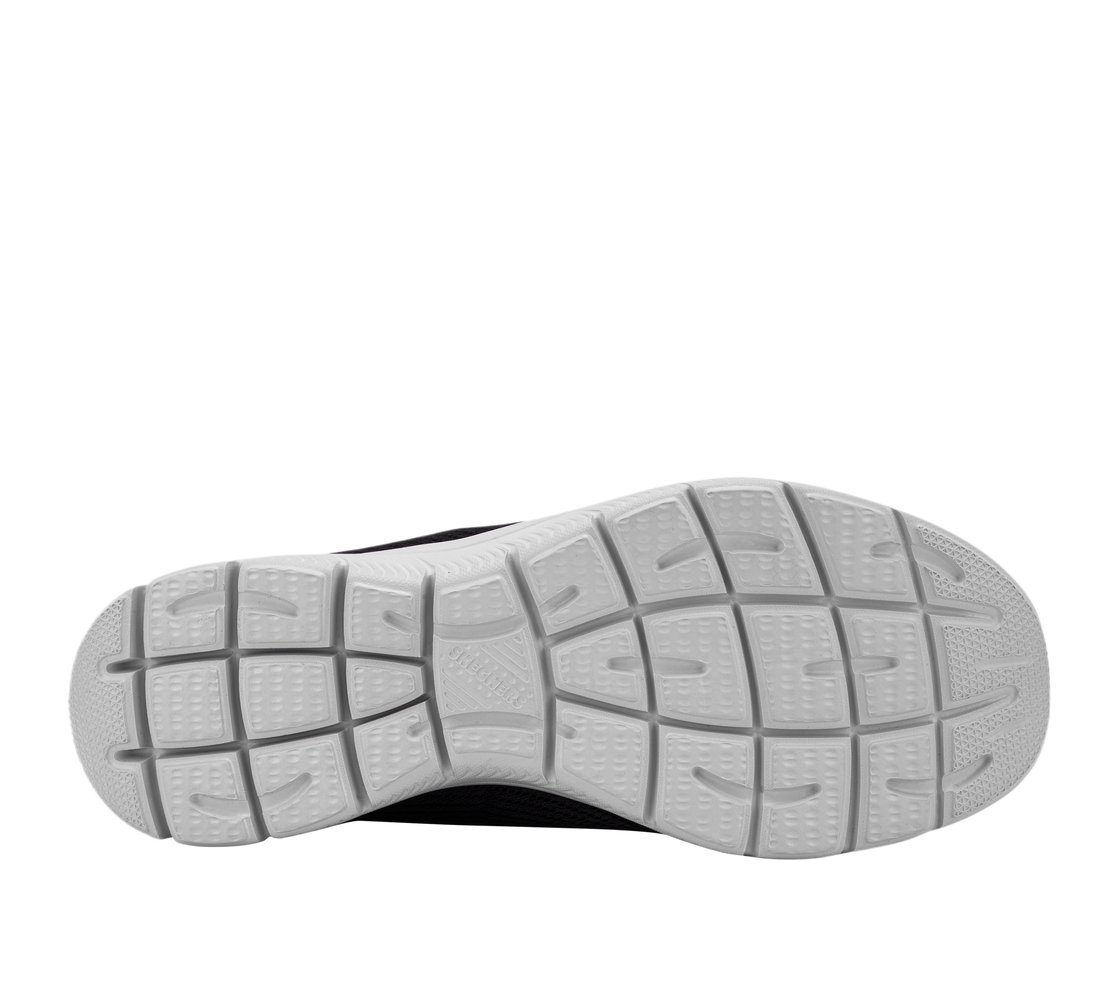 SUMMITS - QUICK LAPSE, BLACK/CORAL Footwear Bottom View