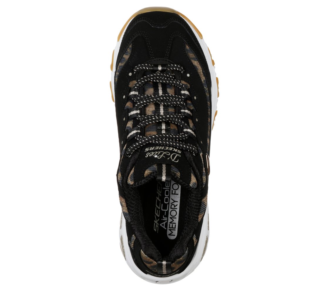 D'LITES-QUICK LEOPARD,  Footwear Top View