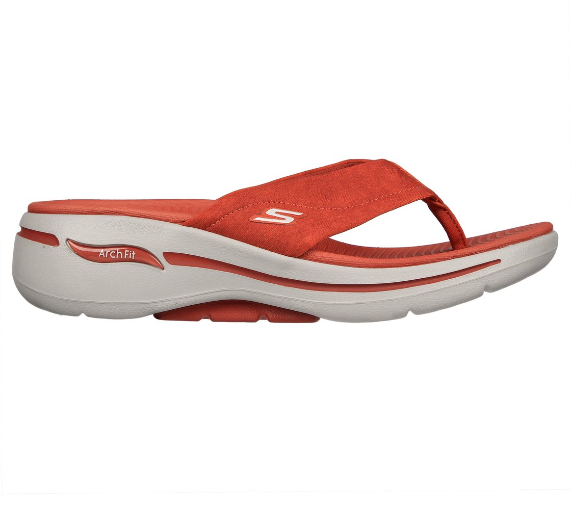 SKECHERS GO WALK ARCH FIT - ASTOUND, RRUST Footwear Lateral View