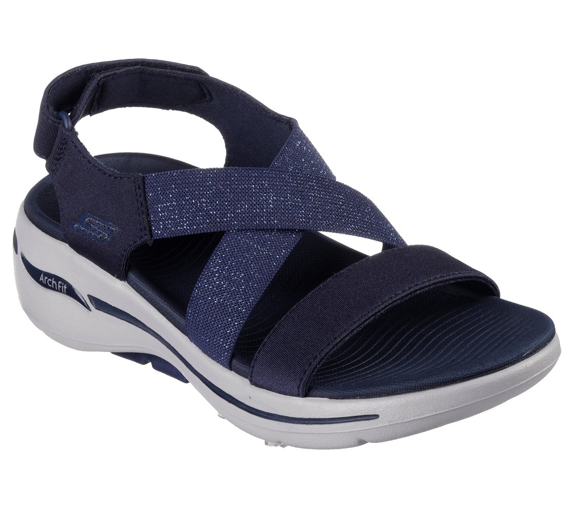 GO WALK ARCH FIT SANDAL - AST, NNNAVY Footwear Right View