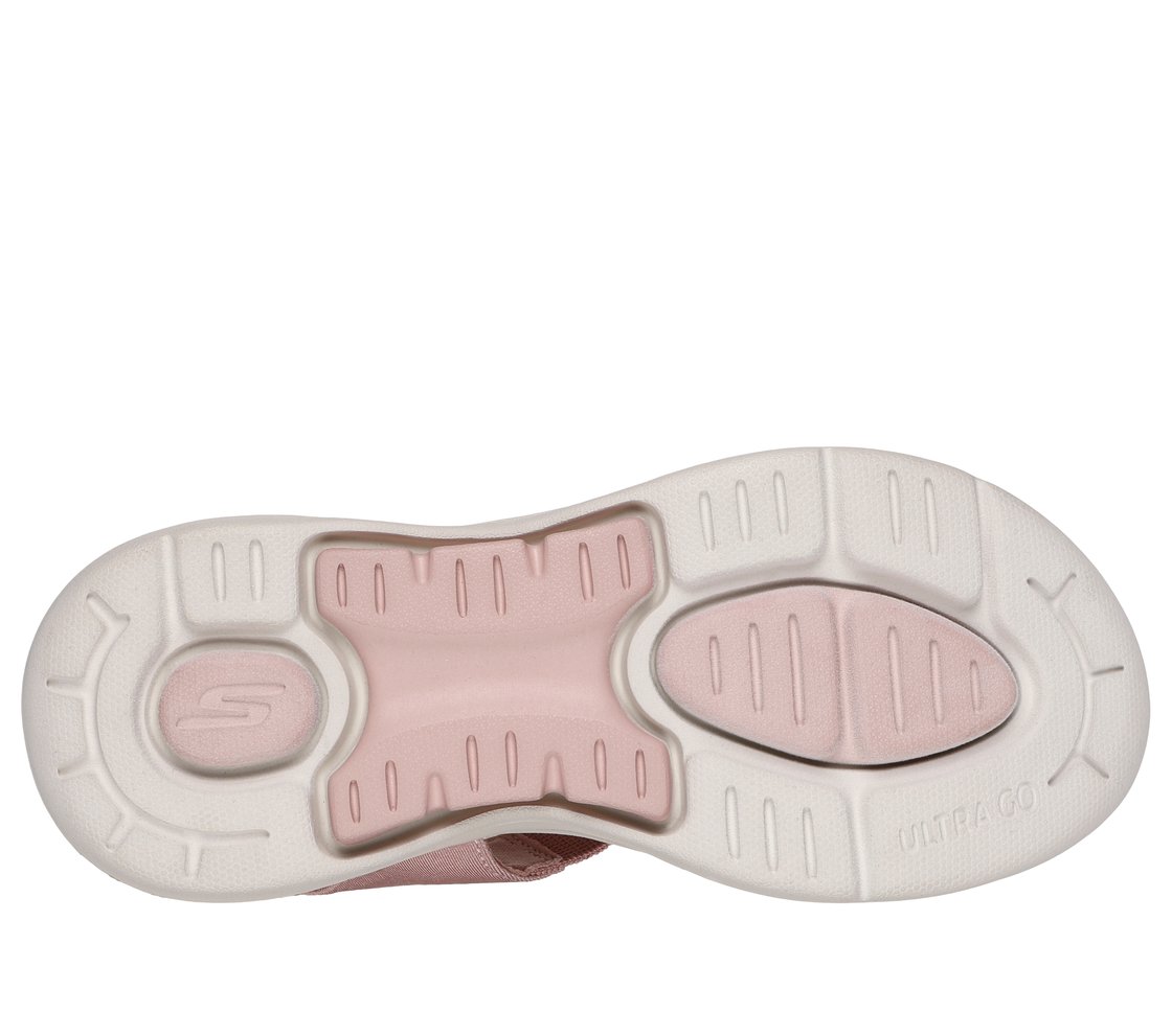 GO WALK ARCH FIT SANDAL - ASTONISH, ROSE Footwear Bottom View