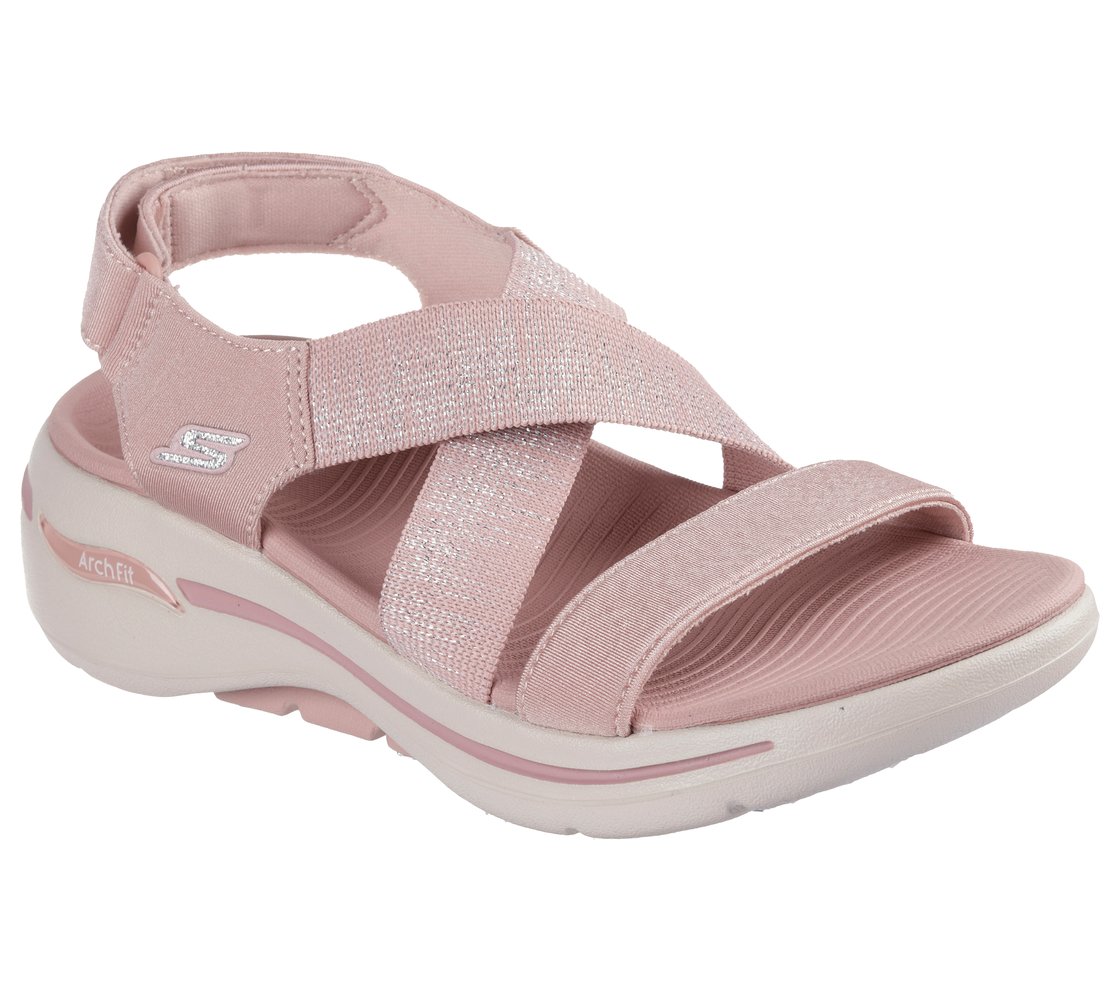 GO WALK ARCH FIT SANDAL - ASTONISH, ROSE Footwear Right View