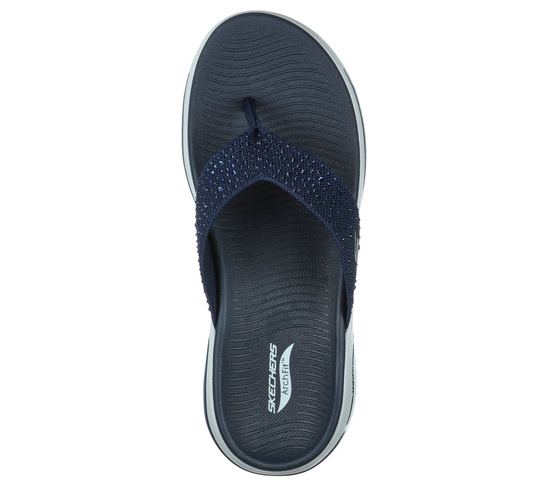 GO WALK ARCH FIT SANDAL - DAZ,  Footwear Top View