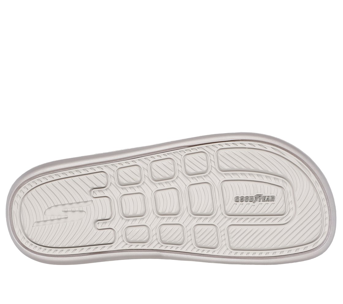 HYPER SLIDE - SHINE ON, GOLD Footwear Bottom View