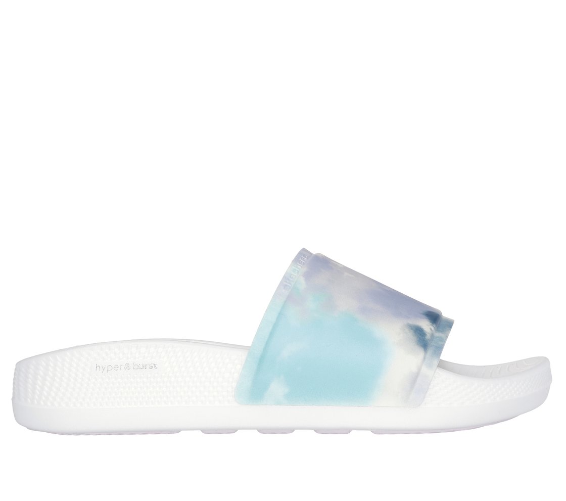 HYPER SLIDE, BLUE Footwear Lateral View