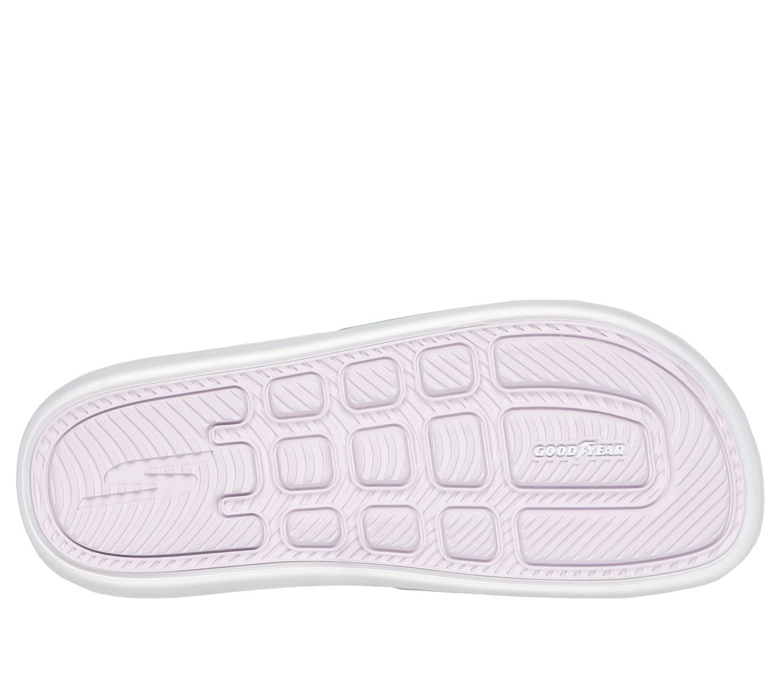 HYPER SLIDE, BLUE Footwear Bottom View