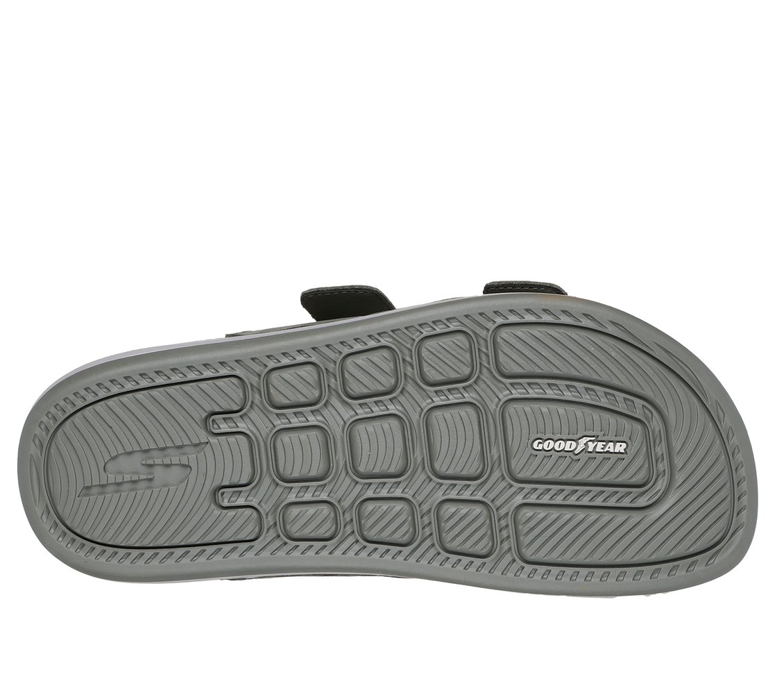HYPER SLIDE - VIDA, OLIVE Footwear Bottom View