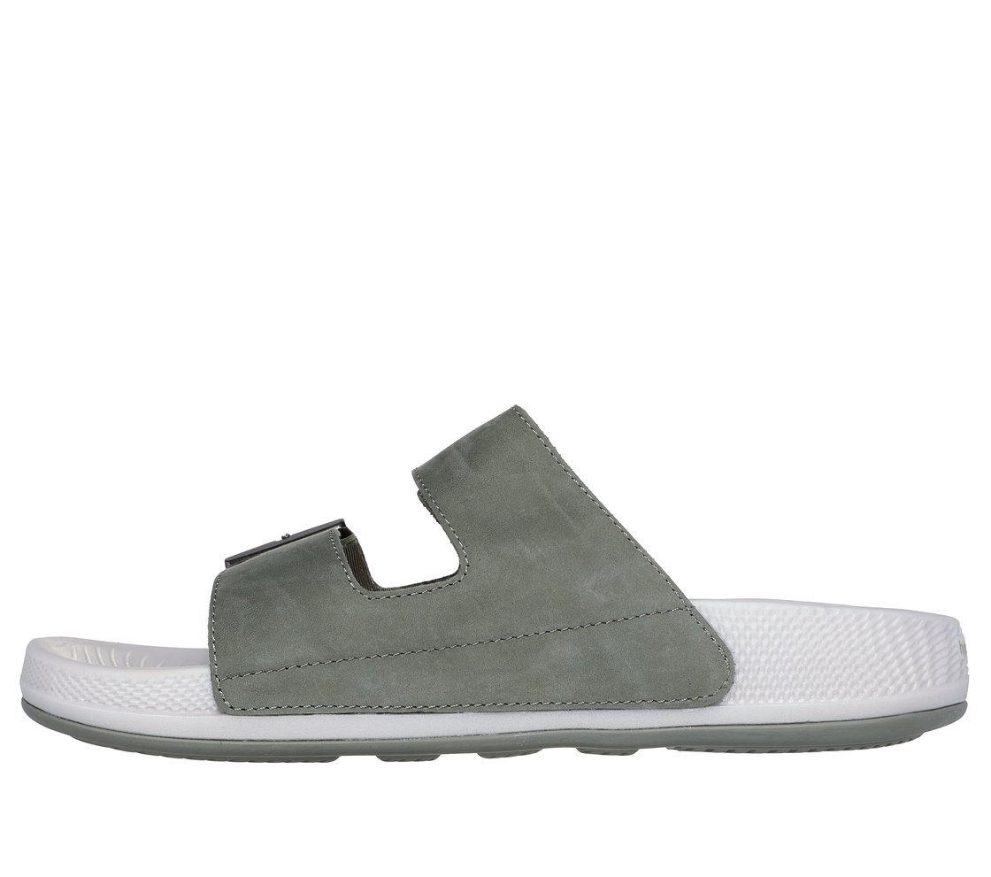 HYPER SLIDE - VIDA, OLIVE Footwear Left View